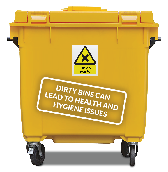NHS Clinical Bin Cleaning & Sanitisation Hydro Tech Maintenance Services